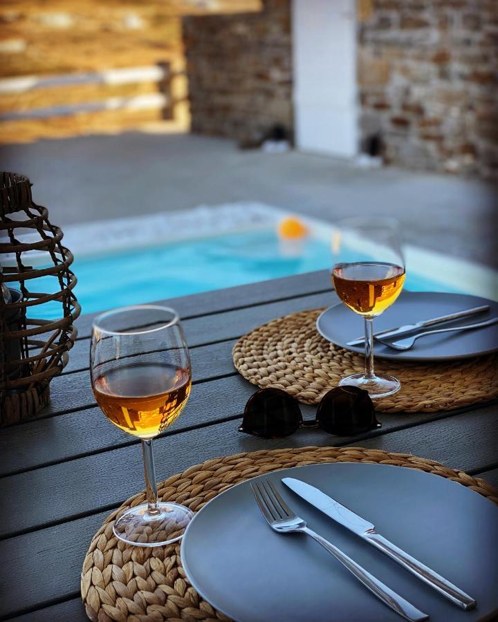 Parian White Luxury Apartments Парос Экстерьер фото