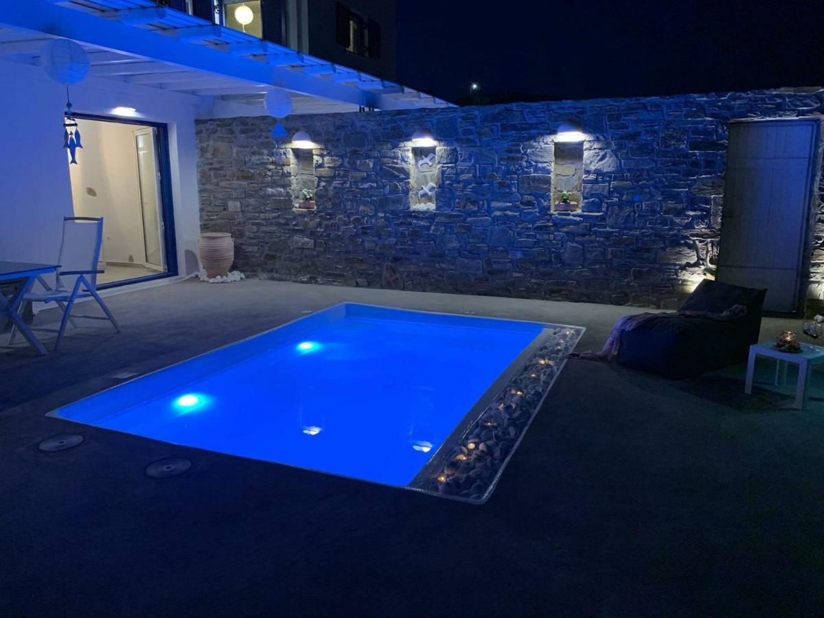 Parian White Luxury Apartments Парос Экстерьер фото